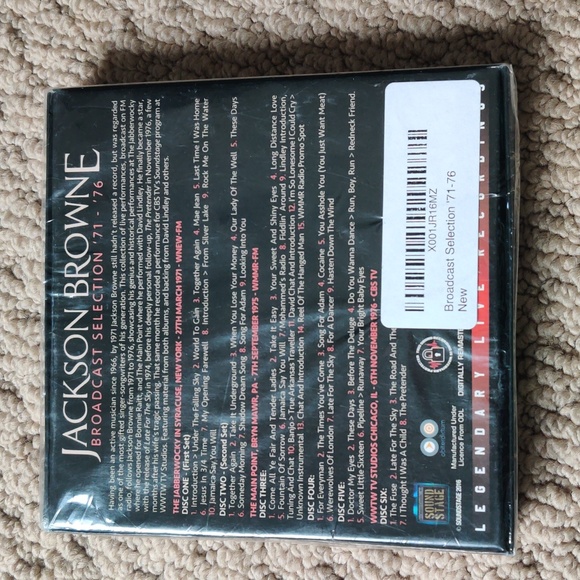 Jackson Browne Broadcast Selection - Picture 2 of 2